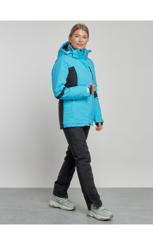 Женский горнолыжный костюм, голубой, для зимних видов спорта. в Тюмени