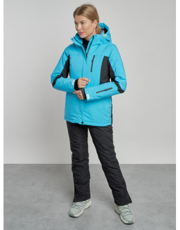 Женский горнолыжный костюм, голубой, для зимних видов спорта. в Тюмени