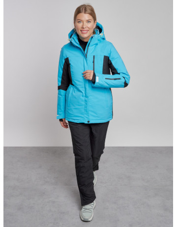 Женский горнолыжный костюм, голубой, для зимних видов спорта. в Тюмени