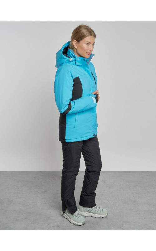 Женский горнолыжный костюм, голубой, для зимних видов спорта. в Тюмени