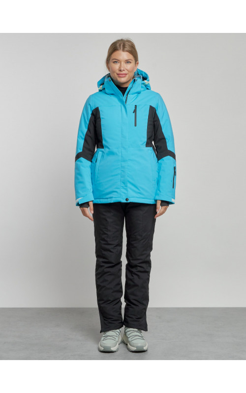 Женский горнолыжный костюм, голубой, для зимних видов спорта. в Тюмени