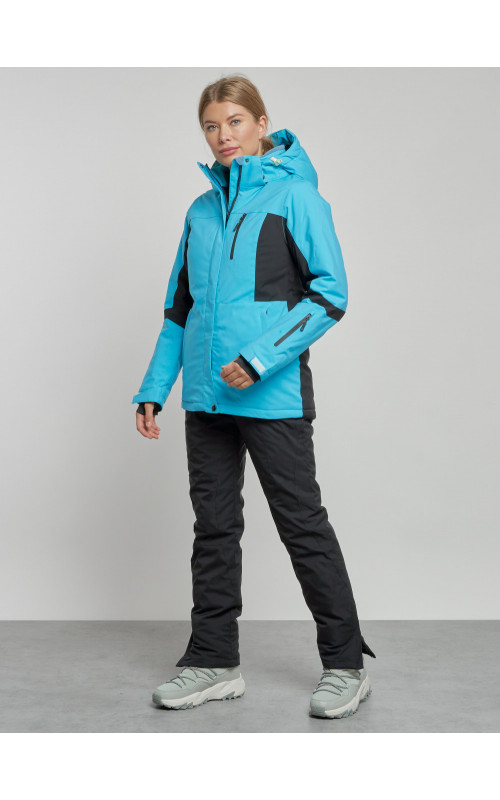 Женский горнолыжный костюм, голубой, для зимних видов спорта. в Тюмени