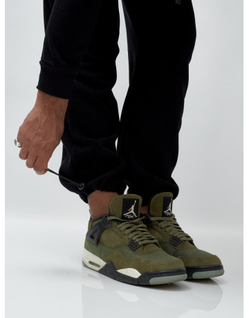 Мужской демисезонный спортивный костюм на флисе, чёрный, для спорта. в Тюмени