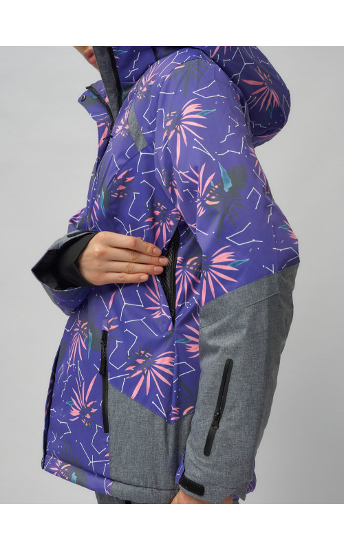 Женский горнолыжный костюм зимний