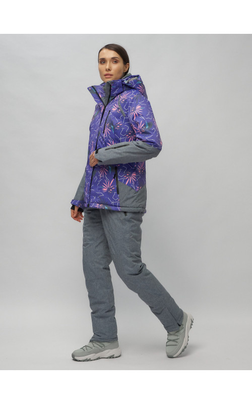 Женский горнолыжный костюм зимний