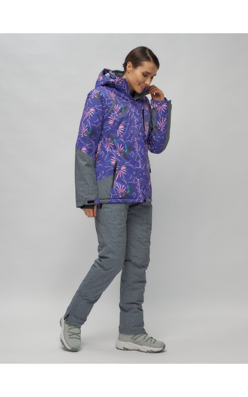 Женский горнолыжный костюм зимний