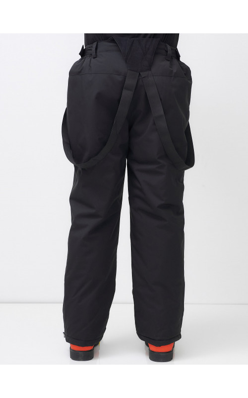 Мужской горнолыжный костюм: куртка и полукомбинезон для зимы