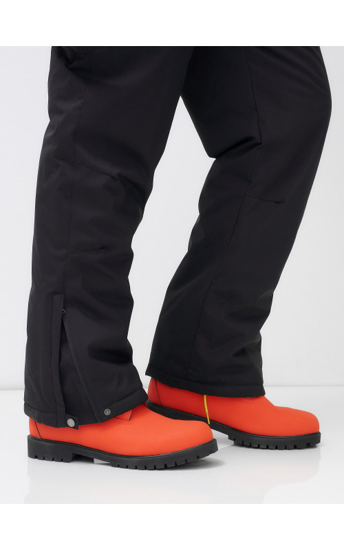 Мужской горнолыжный костюм: куртка и полукомбинезон для зимы