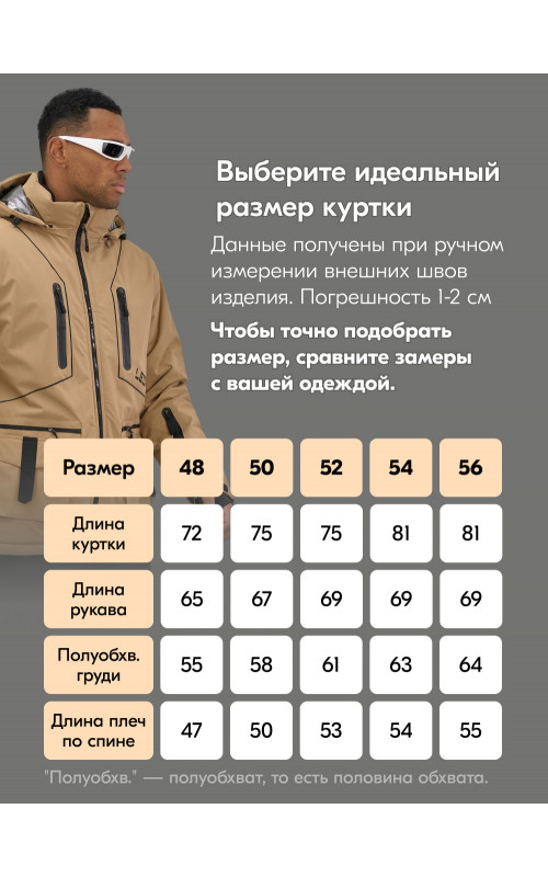 Мужской горнолыжный костюм: куртка и полукомбинезон для зимы