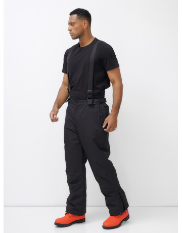 Мужской горнолыжный костюм: куртка и полукомбинезон для зимы