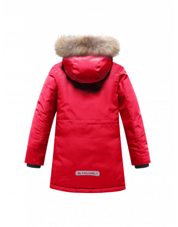 Детская зимняя куртка-парка для девочки.