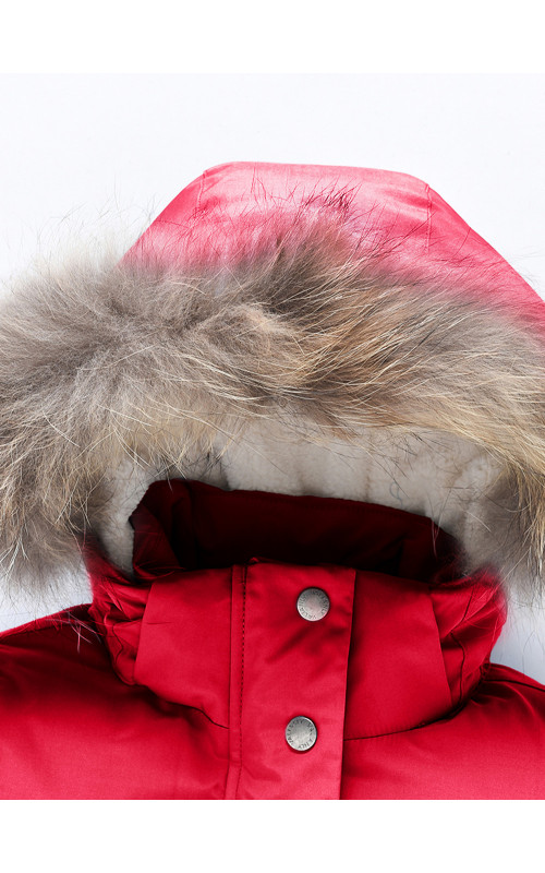 Детская зимняя куртка-парка для девочки.