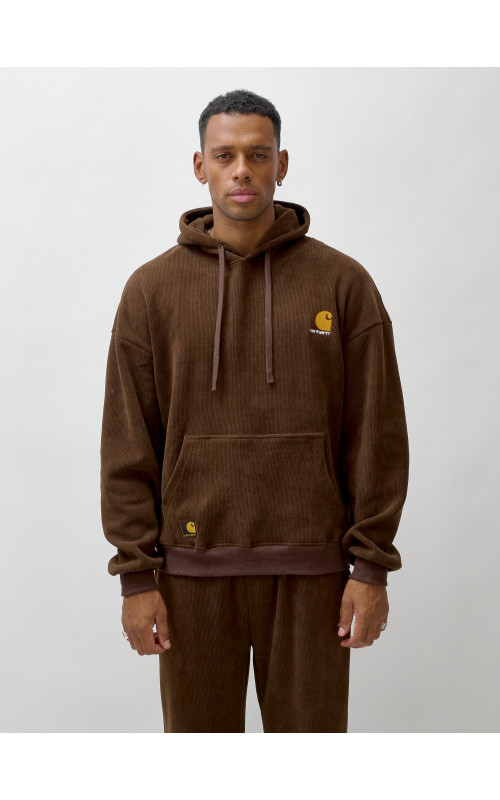 Мужской демисезонный спортивный костюм на флисе, коричневый, для спорта. в Тюмени