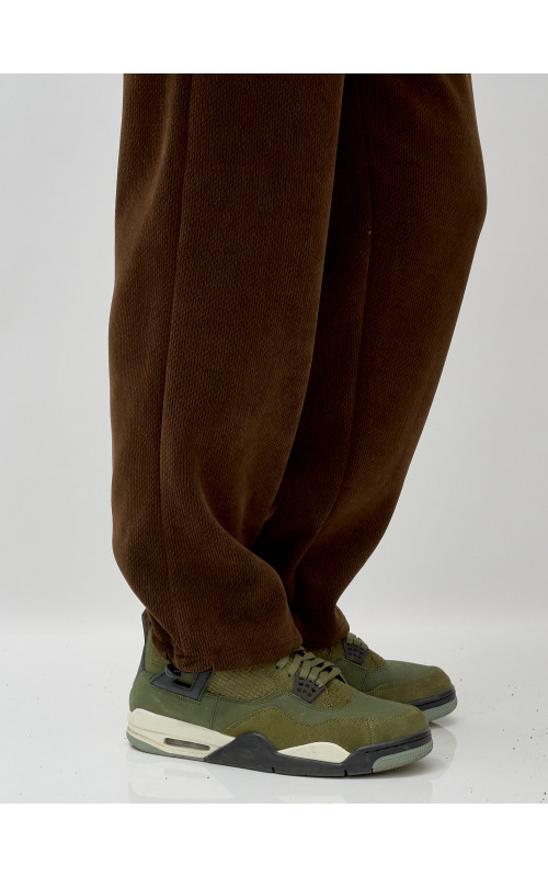 Мужской демисезонный спортивный костюм на флисе, коричневый, для спорта. в Тюмени