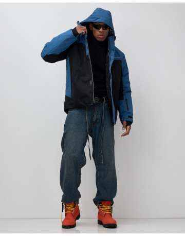 Мужская горнолыжная куртка, чёрная, для зимы в Тюмени