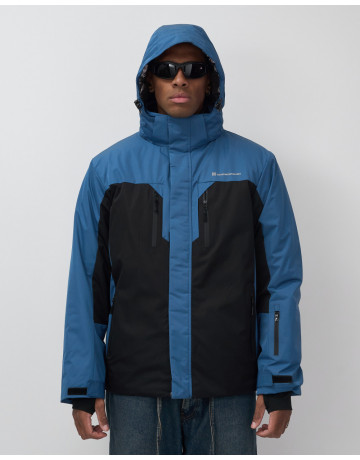 Мужская горнолыжная куртка, чёрная, для зимы в Тюмени