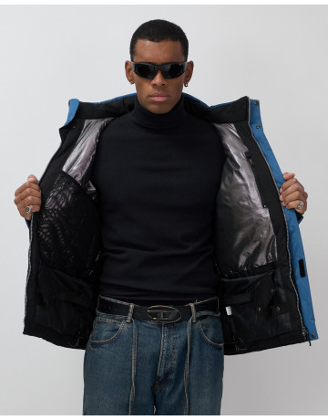 Мужская горнолыжная куртка, чёрная, для зимы в Тюмени