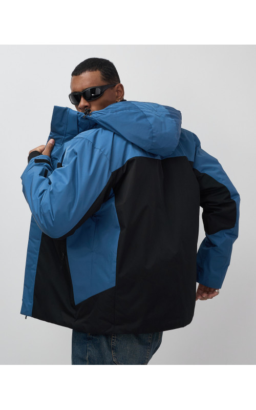 Мужская горнолыжная куртка, чёрная, для зимы в Тюмени