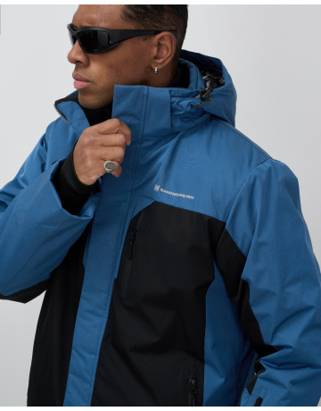 Мужская горнолыжная куртка, чёрная, для зимы в Тюмени