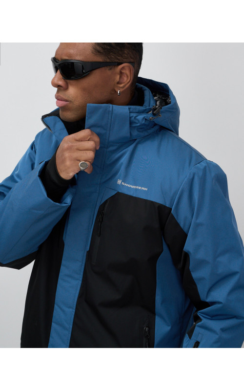 Мужская горнолыжная куртка, чёрная, для зимы в Тюмени