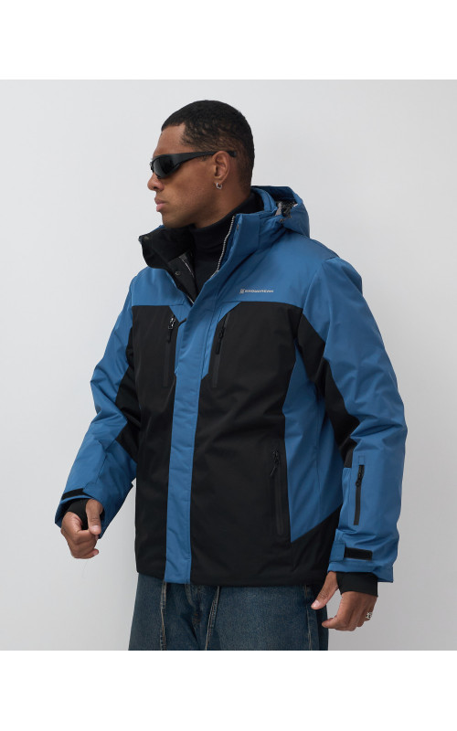 Мужская горнолыжная куртка, чёрная, для зимы в Тюмени