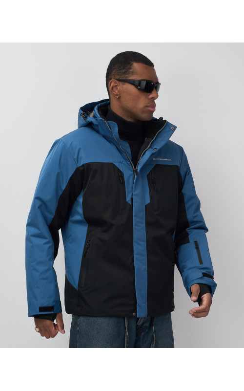 Мужская горнолыжная куртка, чёрная, для зимы в Тюмени