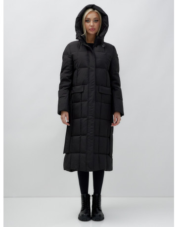 Длинный зимний пуховик для женщин