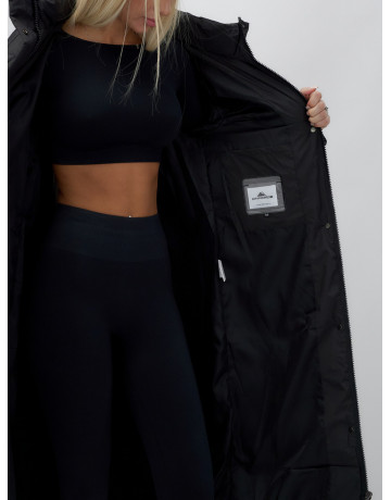 Длинный зимний пуховик для женщин