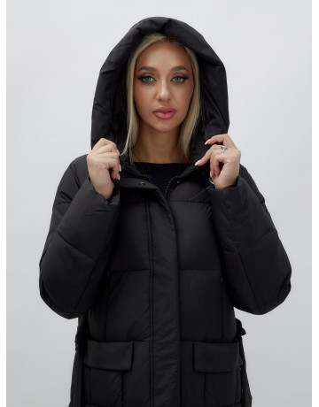 Длинный зимний пуховик для женщин