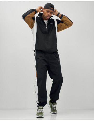 Мужской спортивный костюм для весны и лета, чёрный, для спорта. в Тюмени