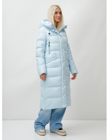 Женский зимний пуховик с капюшоном
