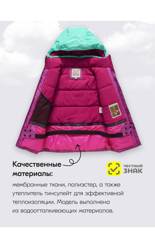 Горнолыжный зимний костюм для девочек-подростков.