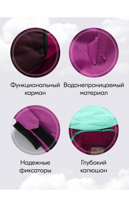 Горнолыжный зимний костюм для девочек-подростков.