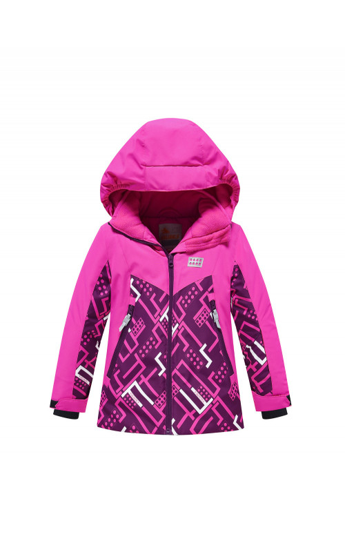 Детский горнолыжный зимний костюм для девочки.