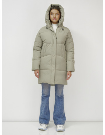 Зимний пуховик с утеплителем: стиль и комфорт.