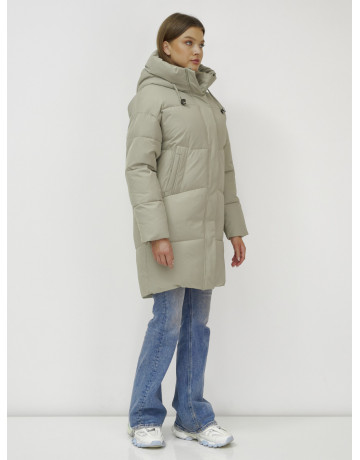 Зимний пуховик с утеплителем: стиль и комфорт.