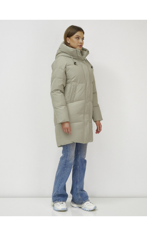 Зимний пуховик с утеплителем: стиль и комфорт.