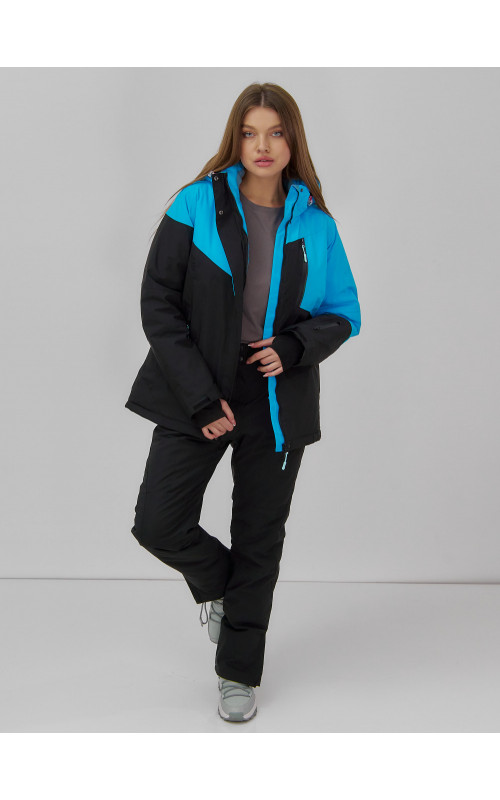 Женский горнолыжный костюм, синий, для зимы. в Тюмени