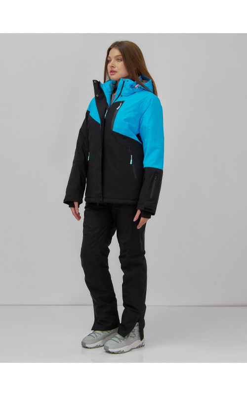 Женский горнолыжный костюм, синий, для зимы. в Тюмени