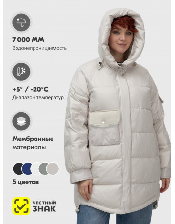 Женский зимний пуховик «Тренд»: стиль и тепло.