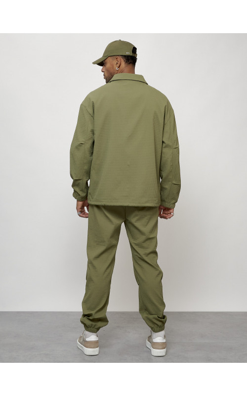 Мужской модный спортивный костюм цвета хаки для активного отдыха в Тюмени