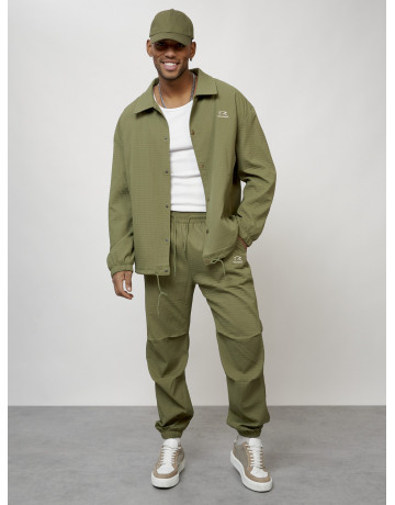 Мужской модный спортивный костюм цвета хаки для активного отдыха в Тюмени