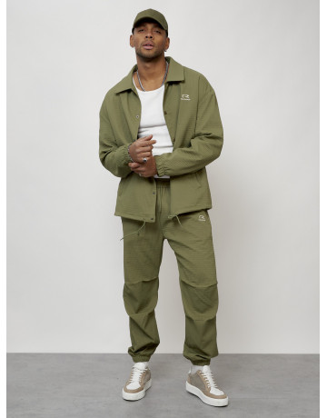 Мужской модный спортивный костюм цвета хаки для активного отдыха в Тюмени