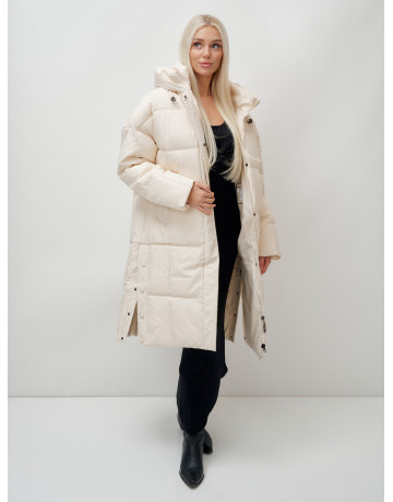 Длинный зимний пуховик для женщин
