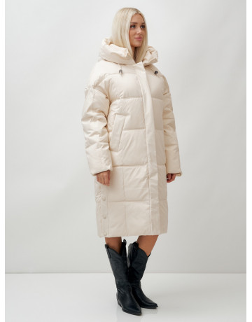 Длинный зимний пуховик для женщин