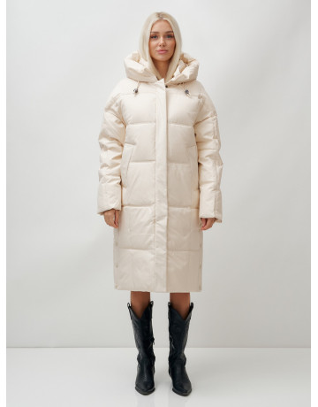 Длинный зимний пуховик для женщин