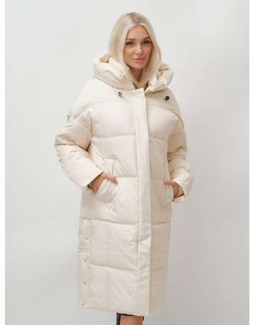 Длинный зимний пуховик для женщин