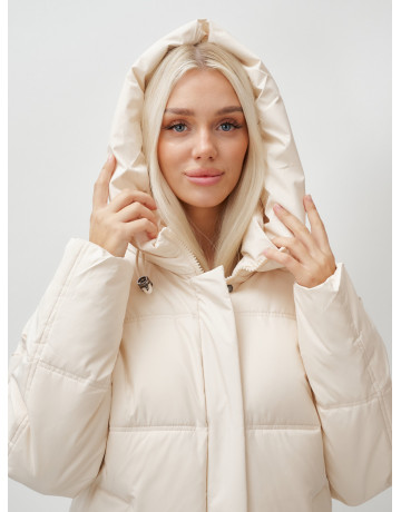 Длинный зимний пуховик для женщин