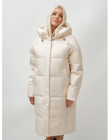 Длинный зимний пуховик для женщин