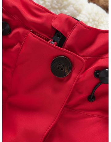 Ветро- и водонепроницаемая парка для девочки, активный отдых